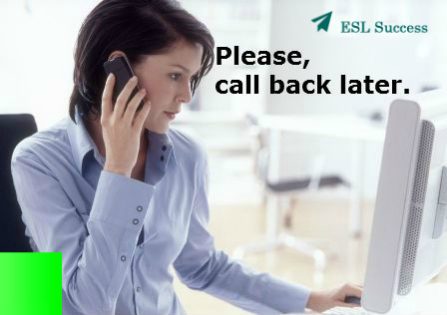 Разговор по телефону на английском языке / Phone calls